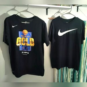 2 large Nike men shirts
